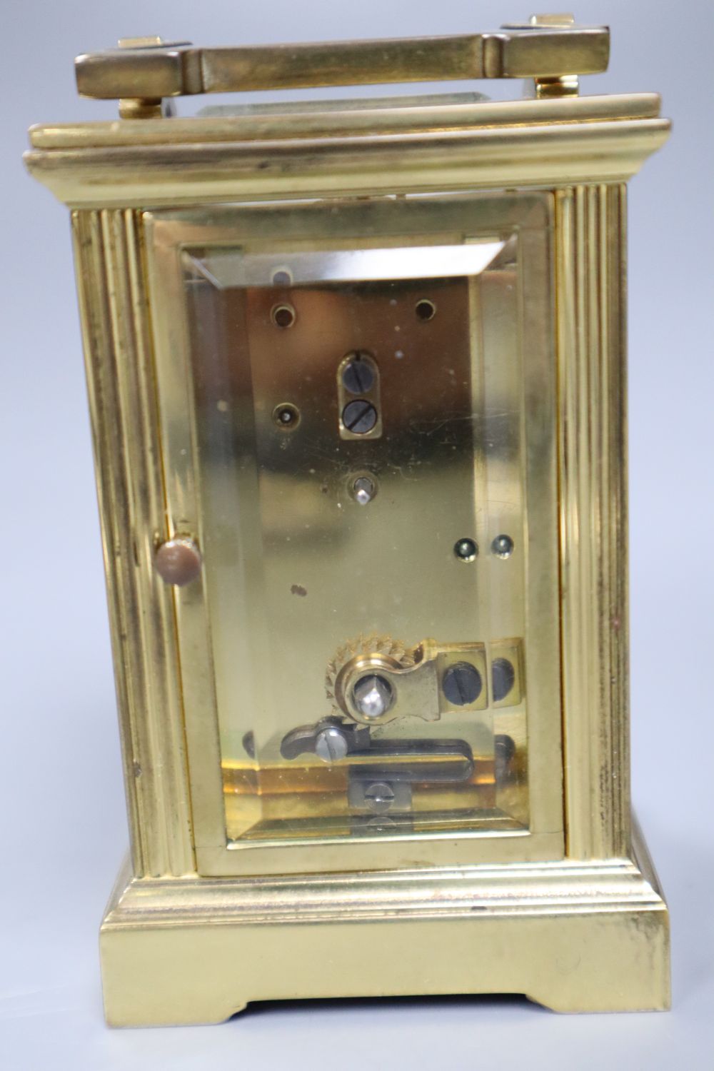 A J.W. Benson miniature carriage clock